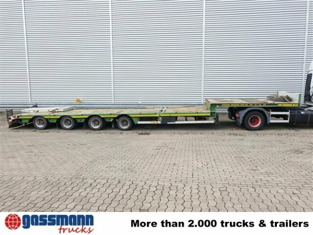 Low loader semi-trailer for transportation of heavy machinery Faymonville STN-4AX, Ausziehbar auf 16,8m, 2x Lenkachse: picture 13