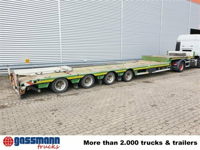 Low loader semi-trailer for transportation of heavy machinery Faymonville STN-4AX, Ausziehbar auf 16,8m, 2x Lenkachse: picture 14
