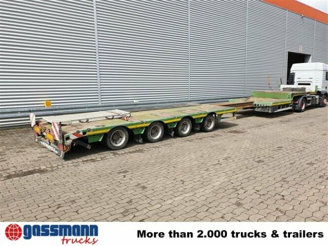 Low loader semi-trailer for transportation of heavy machinery Faymonville STN-4AX, Ausziehbar auf 16,8m, 2x Lenkachse: picture 9