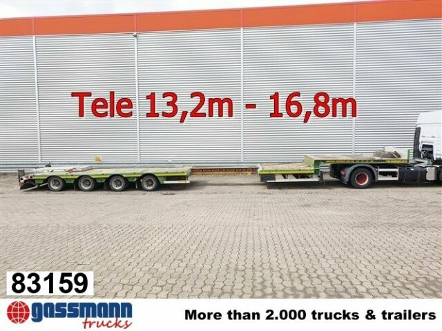 Faymonville STN-4AX, Ausziehbar auf 16,8m, 2x Lenkachse - Low loader semi-trailer: picture 1 Faymonville STN-4AX, Ausziehbar auf 16,8m, 2x Lenkachse - Low loader semi-trailer: picture 1