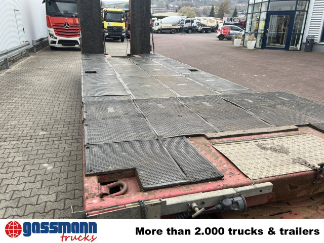 Low loader trailer for transportation of heavy machinery Goldhofer TU 3-24/80, hydr. Rampen, Verbr. auf 3m: picture 15