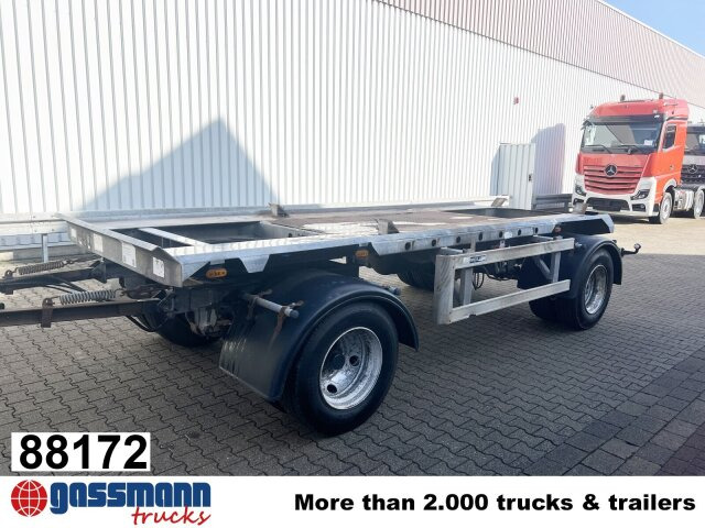 HKM A 18 ZB 3,4 Absetzanhänger, Verzinkt - Container transporter/ Swap body trailer: picture 1 HKM A 18 ZB 3,4 Absetzanhänger, Verzinkt - Container transporter/ Swap body trailer: picture 1