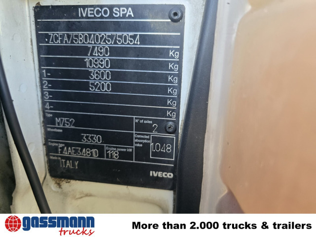 Iveco EuroCargo ML 75 E 16 VDL Cityabrollanlage - Hook lift truck: picture 5 Iveco EuroCargo ML 75 E 16 VDL Cityabrollanlage - Hook lift truck: picture 5