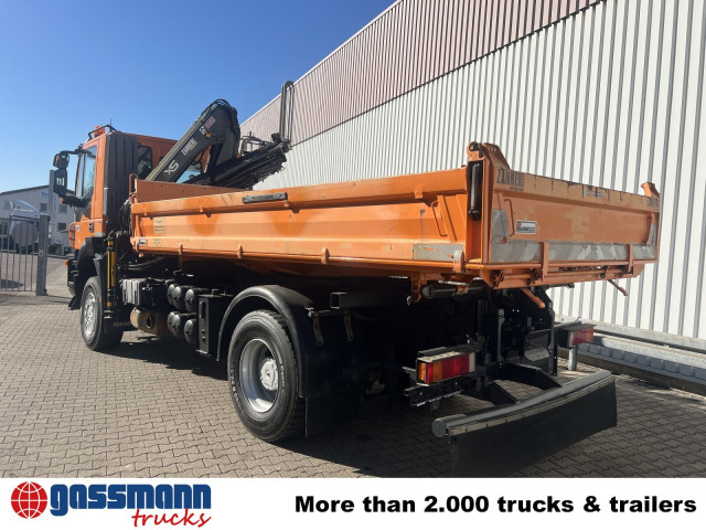 Tipper, Crane truck Iveco Trakker AD190T36WP 4x4, Widi-Platte,: picture 10