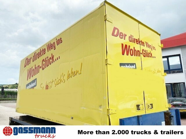 Junge Möbelkofferaufbau, 36 cbm - Swap body - box: picture 5 Junge Möbelkofferaufbau, 36 cbm - Swap body - box: picture 5