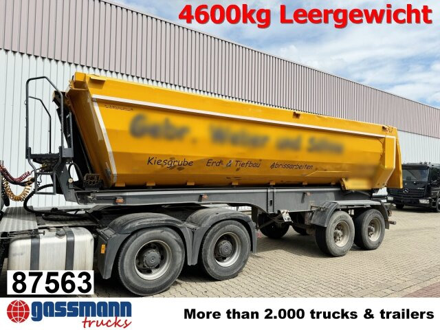 Kempf SKM 32/2, Alumulde ca. 27m³ - Tipper semi-trailer: picture 1 Kempf SKM 32/2, Alumulde ca. 27m³ - Tipper semi-trailer: picture 1