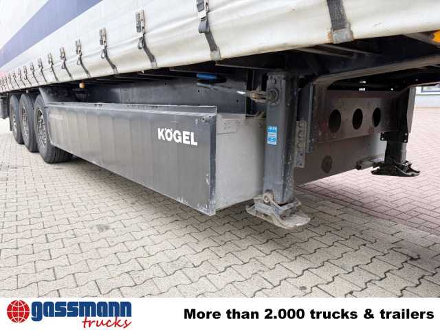 Kögel SN 24-1, Liftachse, Edscha - Dropside/ Flatbed semi-trailer: picture 2 Kögel SN 24-1, Liftachse, Edscha - Dropside/ Flatbed semi-trailer: picture 2