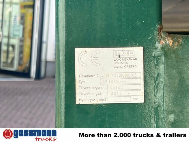 Hook lift/ Skip loader system LAXO LD 186 VA-2 Absetzanlage, Funk: picture 11