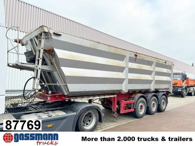LÜCK SKF 35, Stahlmulde ca. 37m³, Liftachse - Tipper semi-trailer: picture 1 LÜCK SKF 35, Stahlmulde ca. 37m³, Liftachse - Tipper semi-trailer: picture 1