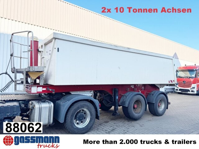 Langendorf SKA 20/26, Alumulde ca. 21m³, Liftachse - Tipper semi-trailer: picture 1 Langendorf SKA 20/26, Alumulde ca. 21m³, Liftachse - Tipper semi-trailer: picture 1