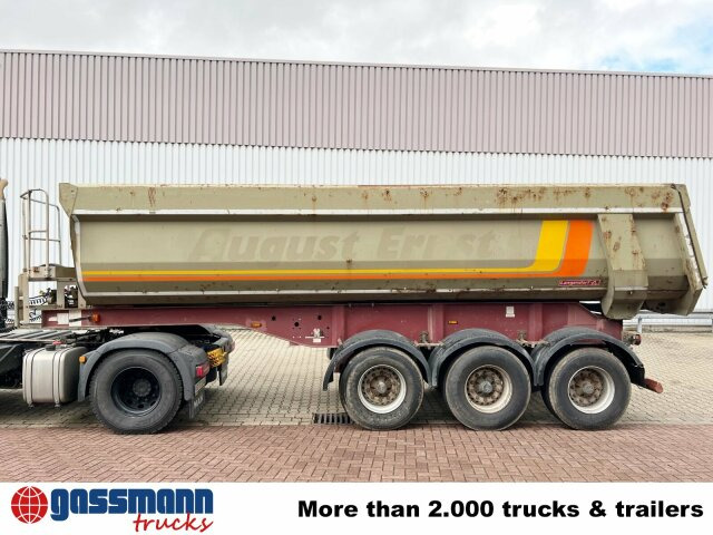 Langendorf SKS-HS 24/28, Stahlmulde ca. 24m³, Liftachse - Tipper semi-trailer: picture 3 Langendorf SKS-HS 24/28, Stahlmulde ca. 24m³, Liftachse - Tipper semi-trailer: picture 3