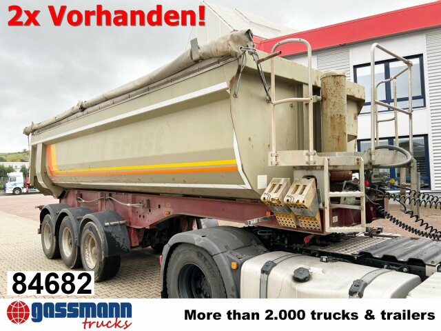 Langendorf SKS-HS 24/28, Stahlmulde ca. 24m³, Liftachse - Tipper semi-trailer: picture 1 Langendorf SKS-HS 24/28, Stahlmulde ca. 24m³, Liftachse - Tipper semi-trailer: picture 1