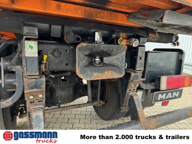 Tipper, Crane truck MAN LE 18.280 4X4 BB, Winterdienstausstattung,: picture 15