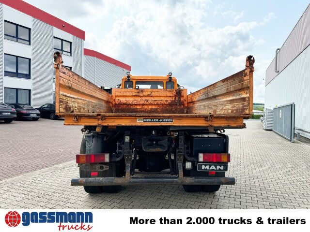 Tipper, Crane truck MAN LE 18.280 4X4 BB, Winterdienstausstattung,: picture 13
