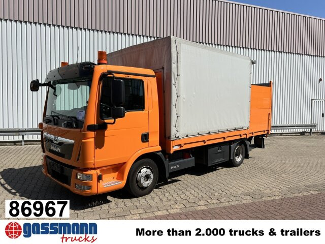 MAN TGL 7.180 4X2 BL mit LBW BÄR - Dropside/ Flatbed truck: picture 1 MAN TGL 7.180 4X2 BL mit LBW BÄR - Dropside/ Flatbed truck: picture 1