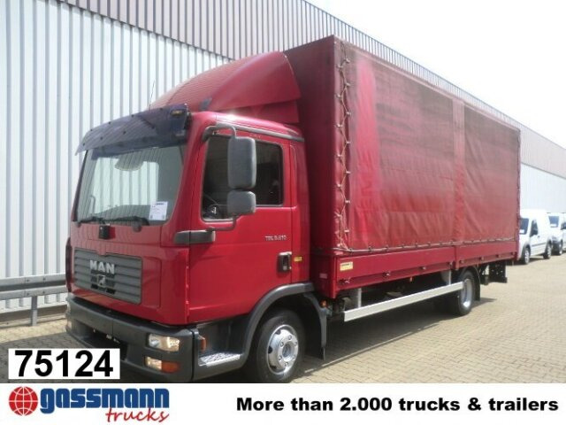 MAN TGL 8.210 BL 4x2 - Curtainsider truck: picture 1 MAN TGL 8.210 BL 4x2 - Curtainsider truck: picture 1
