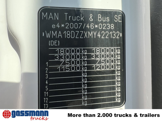 MAN TGM 18.320 4x2 BL, Hiab Tele-Absetzanlage, Funk - Skip loader truck: picture 3 MAN TGM 18.320 4x2 BL, Hiab Tele-Absetzanlage, Funk - Skip loader truck: picture 3