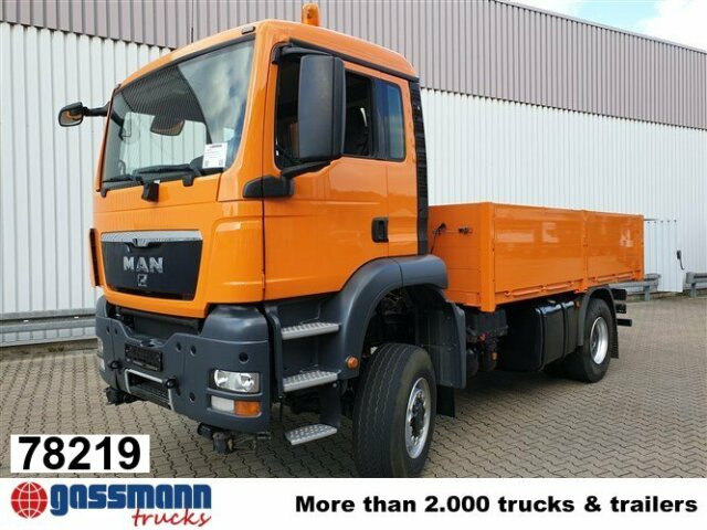 MAN TGS 18.360/440 4x4 BL, Winterdienstausstattung - Dropside/ Flatbed truck: picture 1 MAN TGS 18.360/440 4x4 BL, Winterdienstausstattung - Dropside/ Flatbed truck: picture 1
