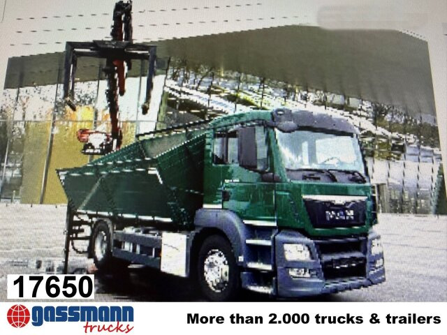 MAN TGS 18.400 4x2 BL, Intarder, Heckkran Terex - Tipper, Crane truck: picture 1 MAN TGS 18.400 4x2 BL, Intarder, Heckkran Terex - Tipper, Crane truck: picture 1