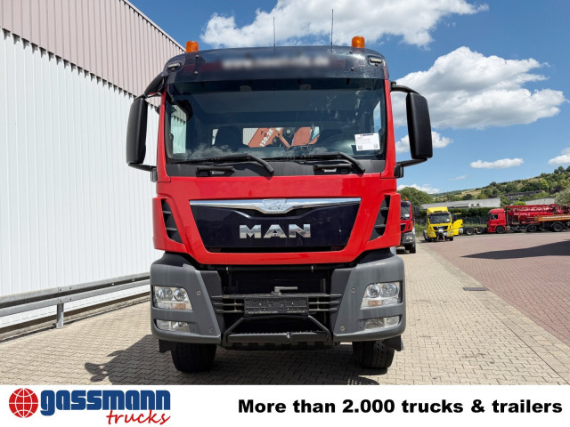 Tipper, Crane truck MAN TGS 18.400 4x4 BB, Navi, Kran Atlas 120.2E-A3L,: picture 9