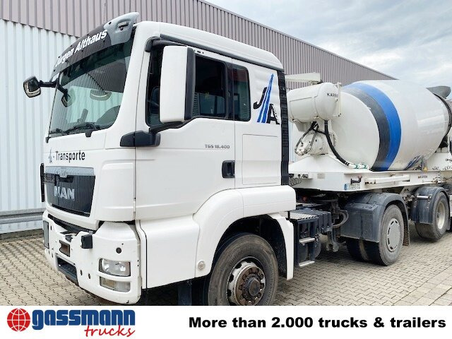 Concrete mixer truck MAN TGS 18.400 4x4H BLS + Auflieger KARRENA 10m³: picture 8 Concrete mixer truck MAN TGS 18.400 4x4H BLS + Auflieger KARRENA 10m³: picture 8