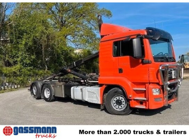 MAN TGS 26.480 6x2-4 BL, Intarder, Lenk-/Liftachse, - Hook lift truck: picture 2 MAN TGS 26.480 6x2-4 BL, Intarder, Lenk-/Liftachse, - Hook lift truck: picture 2