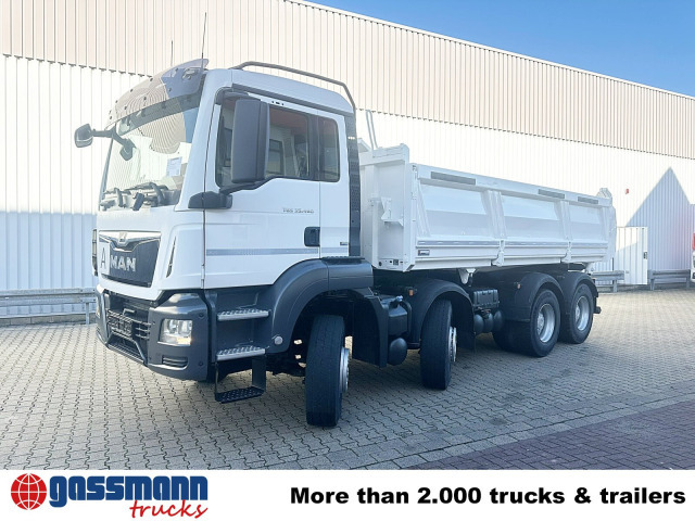 Tipper MAN TGS 35.460 8X4 BB, Meiller Bordmatik 13m³: picture 11