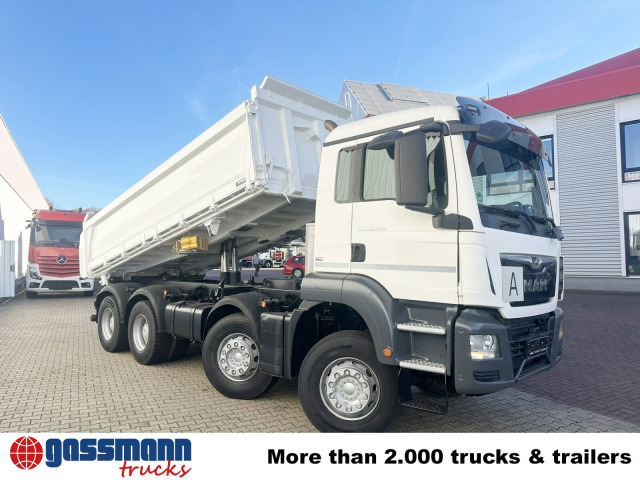 Tipper MAN TGS 35.460 8X4 BB, Meiller Bordmatik 13m³: picture 8