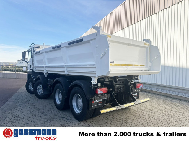 Tipper MAN TGS 35.460 8X4 BB, Meiller Bordmatik 13m³: picture 10
