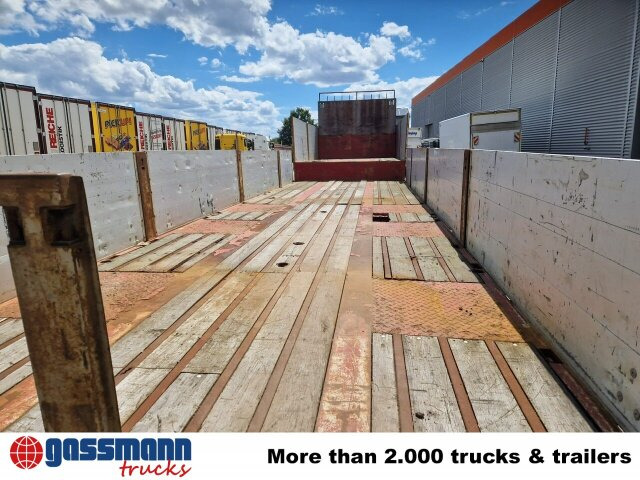 Dropside/ Flatbed semi-trailer MED TRIDEX JTS, Lenkachse: picture 13