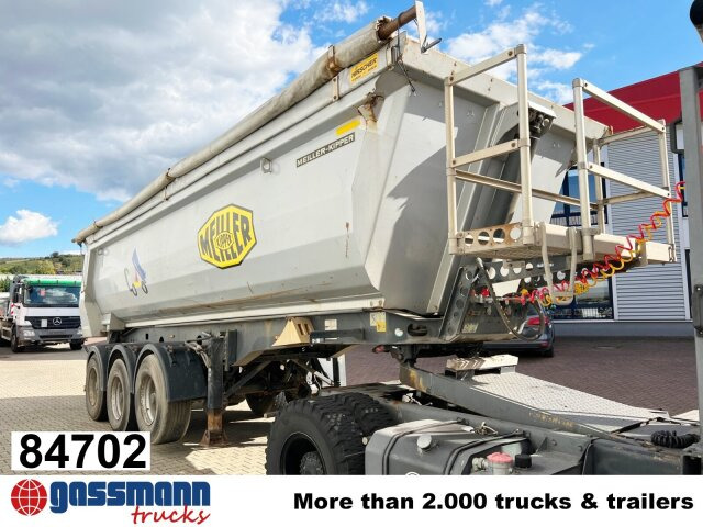 Meiller MHPS 12/27 NOSS2, Stahlmulde ca. 26m³, - Tipper semi-trailer: picture 1 Meiller MHPS 12/27 NOSS2, Stahlmulde ca. 26m³, - Tipper semi-trailer: picture 1