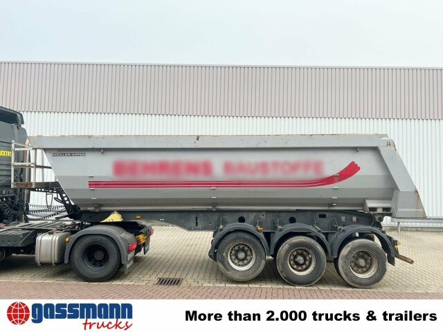Meiller MHPS 12/27, Stahlmulde ca. 26m³, Liftachse - Tipper semi-trailer: picture 4 Meiller MHPS 12/27, Stahlmulde ca. 26m³, Liftachse - Tipper semi-trailer: picture 4
