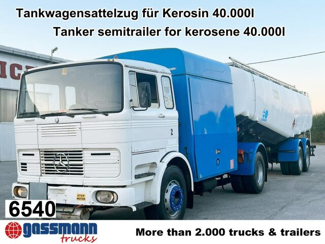 Mercedes-Benz 1923 4x2 Tankwagenzug für Kerosin 40.000l - Tank truck: picture 1 Mercedes-Benz 1923 4x2 Tankwagenzug für Kerosin 40.000l - Tank truck: picture 1