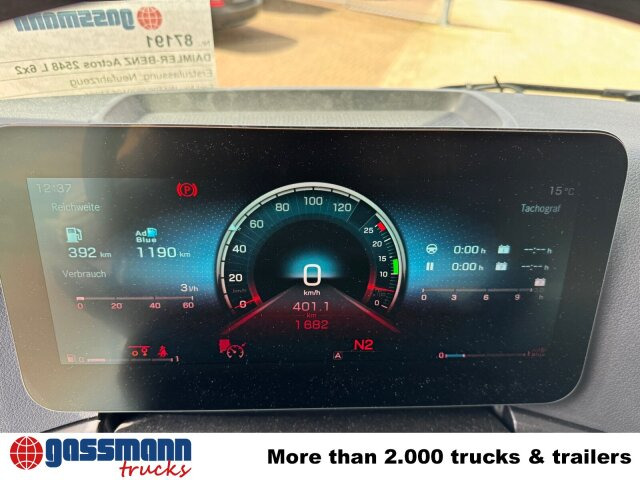 Mercedes-Benz Actros 2548 L 6x2, Retarder, Lenk-/Liftachse, - Hook lift truck: picture 5 Mercedes-Benz Actros 2548 L 6x2, Retarder, Lenk-/Liftachse, - Hook lift truck: picture 5