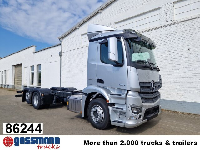 Mercedes-Benz Actros 2553 LL 6x2, Retarder, Liftachse, - Cab chassis truck: picture 1 Mercedes-Benz Actros 2553 LL 6x2, Retarder, Liftachse, - Cab chassis truck: picture 1