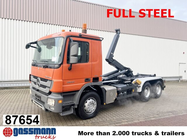 Mercedes-Benz Actros 2644/48 K 6x4, Hiab Multilift - Hook lift truck: picture 1 Mercedes-Benz Actros 2644/48 K 6x4, Hiab Multilift - Hook lift truck: picture 1