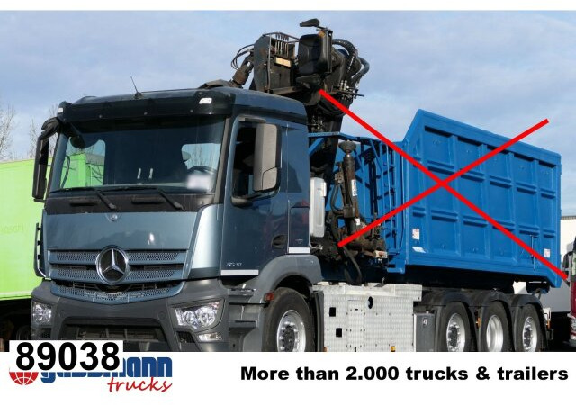 Mercedes-Benz Antos 3543 L 8x2/6, Retarder, 2x Lenkachse, - Hook lift truck: picture 1 Mercedes-Benz Antos 3543 L 8x2/6, Retarder, 2x Lenkachse, - Hook lift truck: picture 1