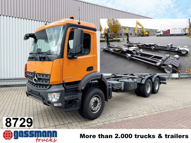 Mercedes-Benz Arocs 2633 6x4, 2x Nebenantrieb - Cab chassis truck: picture 1 Mercedes-Benz Arocs 2633 6x4, 2x Nebenantrieb - Cab chassis truck: picture 1