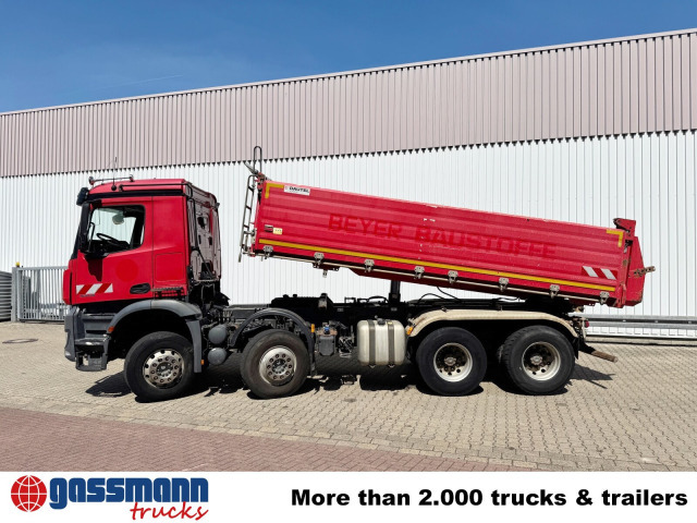 Tipper Mercedes-Benz Arocs 3243 K 8x4/4, Alu-Bordwände: picture 13
