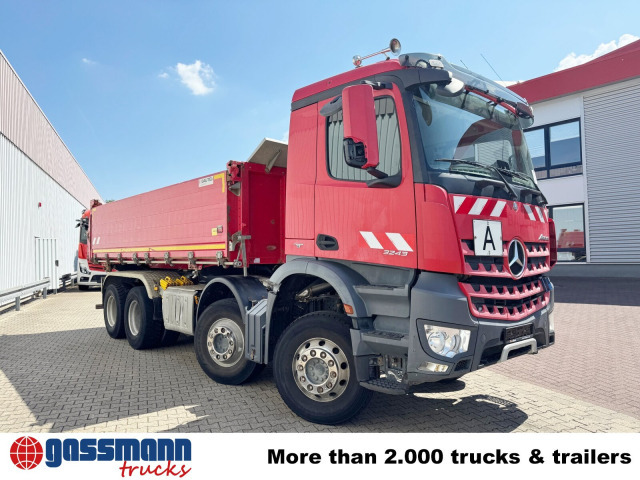 Tipper Mercedes-Benz Arocs 3243 K 8x4/4, Alu-Bordwände: picture 9