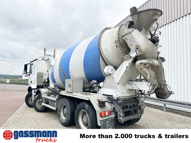 Concrete mixer truck Mercedes-Benz Arocs 3251 8x4/4, Betonmischer Liebherr ca. 9m³: picture 10