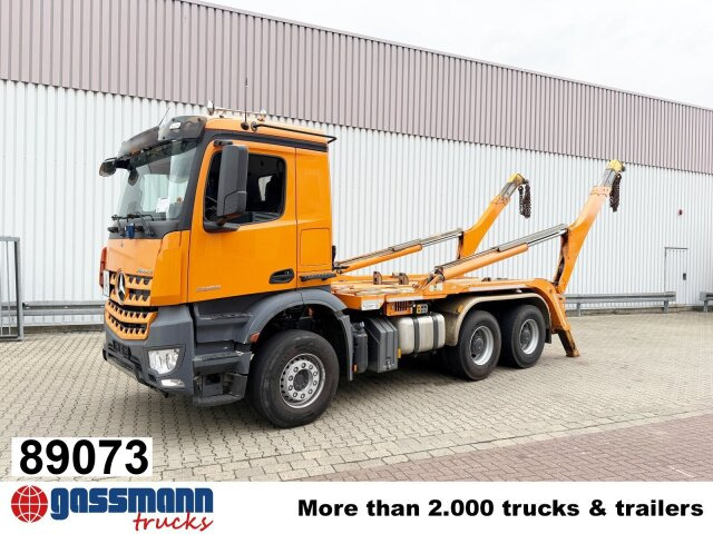 Mercedes-Benz Arocs 3353 K 6x4, Grounder, Retarder, - Skip loader truck: picture 1 Mercedes-Benz Arocs 3353 K 6x4, Grounder, Retarder, - Skip loader truck: picture 1