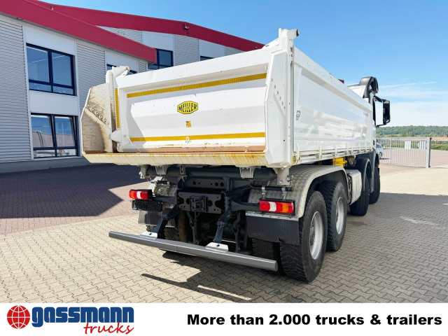 Mercedes-Benz Arocs 4142 K 8x4/4, Meiller Bordmatik links - Tipper: picture 4 Mercedes-Benz Arocs 4142 K 8x4/4, Meiller Bordmatik links - Tipper: picture 4
