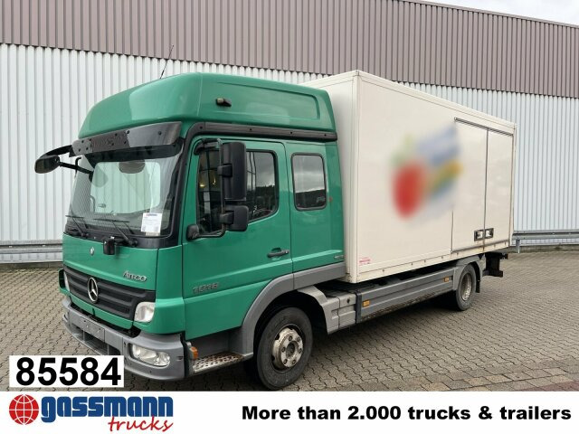 Mercedes-Benz Atego 1018 L 4x2 mit MBB LBW - Box truck: picture 1 Mercedes-Benz Atego 1018 L 4x2 mit MBB LBW - Box truck: picture 1