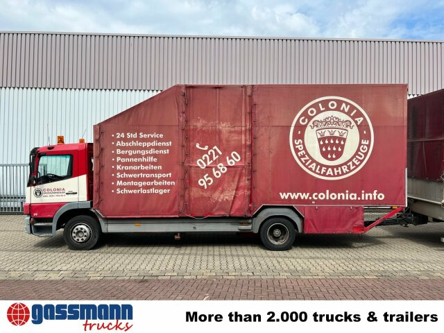 Mercedes-Benz Atego 1223 L 4x2, Kompl. Zug, Lift- & - Curtainsider truck: picture 2 Mercedes-Benz Atego 1223 L 4x2, Kompl. Zug, Lift- & - Curtainsider truck: picture 2
