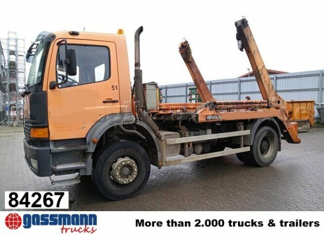 Mercedes-Benz Atego 1828 K 4x2 - Skip loader truck: picture 1 Mercedes-Benz Atego 1828 K 4x2 - Skip loader truck: picture 1