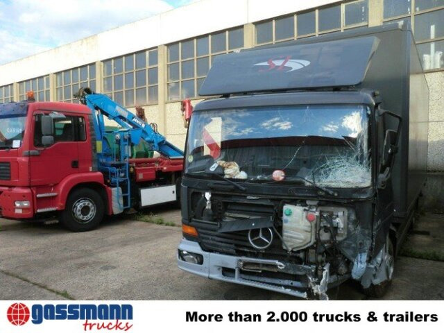 Box truck Mercedes-Benz Atego 815 4x2, UNFALL! Ersatzteilträger!: picture 7