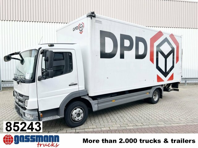 Mercedes-Benz Atego 816 L 4x2 mit LBW, 4x Vorhanden! - Box truck: picture 1 Mercedes-Benz Atego 816 L 4x2 mit LBW, 4x Vorhanden! - Box truck: picture 1