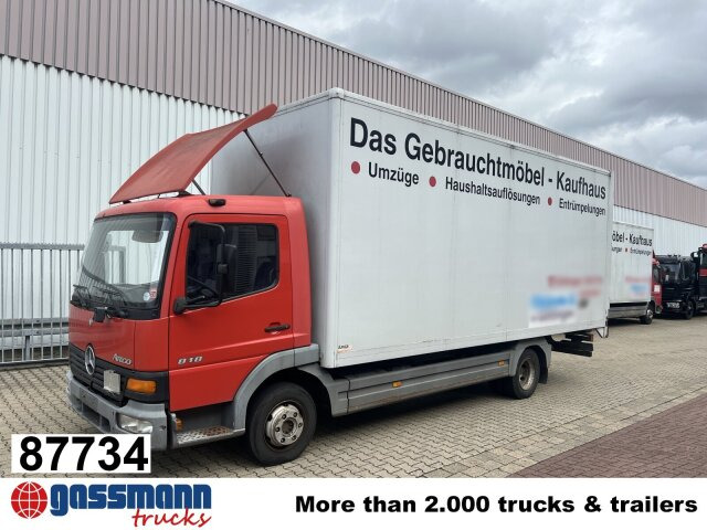 Mercedes-Benz Atego 818L 4x2 - Box truck: picture 1 Mercedes-Benz Atego 818L 4x2 - Box truck: picture 1