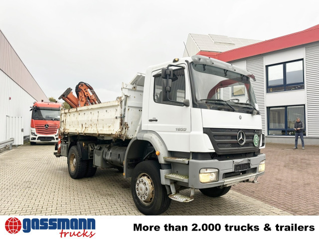 Tipper, Crane truck Mercedes-Benz Axor 1833 AK 4x4 mit Heckkran Atlas 105.2-A2L: picture 8 Tipper, Crane truck Mercedes-Benz Axor 1833 AK 4x4 mit Heckkran Atlas 105.2-A2L: picture 8